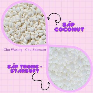 SÁP WAX CAO CẤP SIÊU BÁM LÔNG COCONUT - STARSOFT (sáp wax lông)