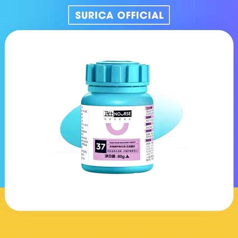 Vitamin chống viêm mắt, chảy nước mắt và đổ ghèn ở chó mèo Nourse 37