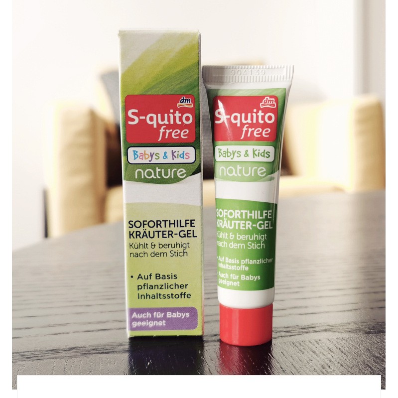 Gel giảm sưng đau do muỗi đốt S-quito Free 15ml