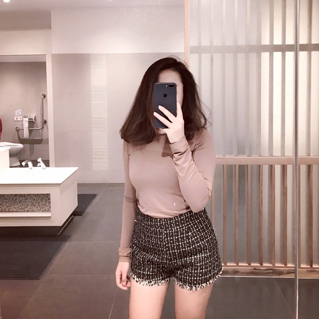 Quần short dạ