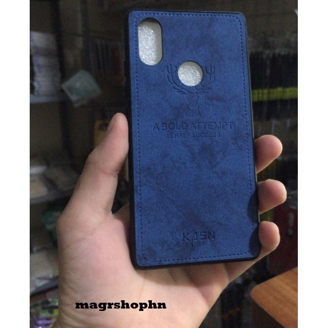 Ốp lưng Xiaomi MI8SE / Mi8 Lite Ốp hươu vải jeans KASN TPU Chống sốc