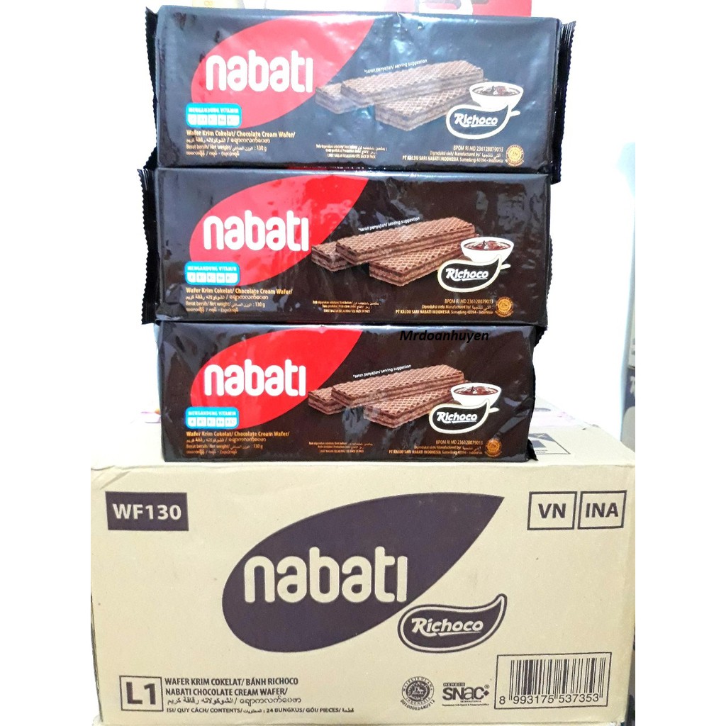 Bánh Xốp Nabati Socola Gói 110g