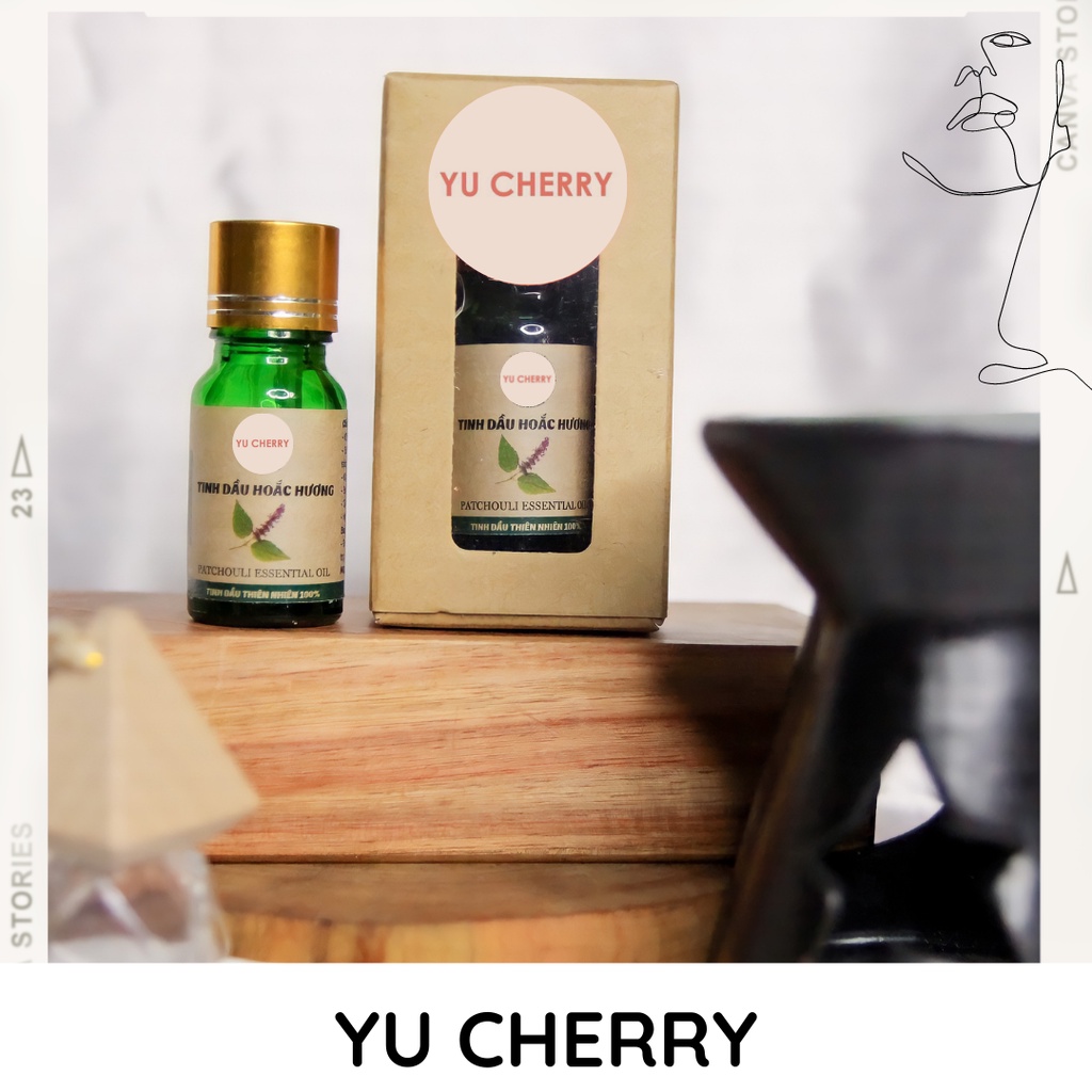 YUCHERRY | Tinh Dầu Hoắc Hương Thiên Nhiên 10ml