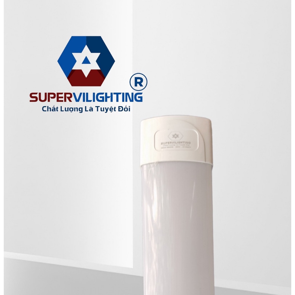 Đèn Bán nguyệt SuperVilighting, MS: BN-12-60-AST,ánh sáng 6500k trang trí phòng khách ngủ, bếp, nhà tắm,  Bảo hành 2 năm