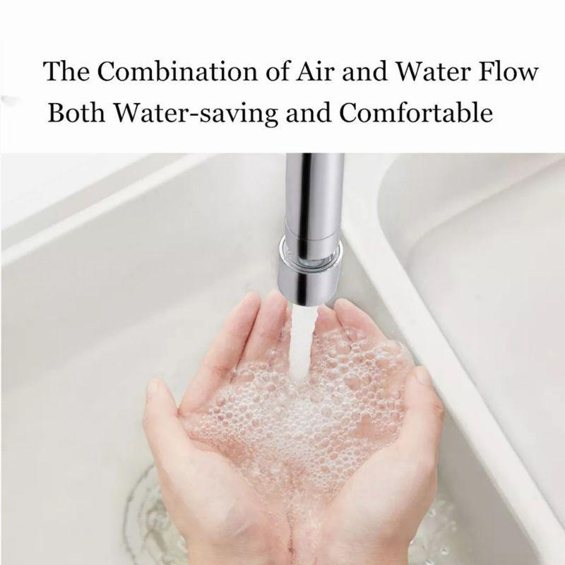 Đầu vòi tăng áp xoay 360 diiib tạo bọt, tiết kiệm 1/2 nước  Xiaomi Youpin - Minh Tín Shop