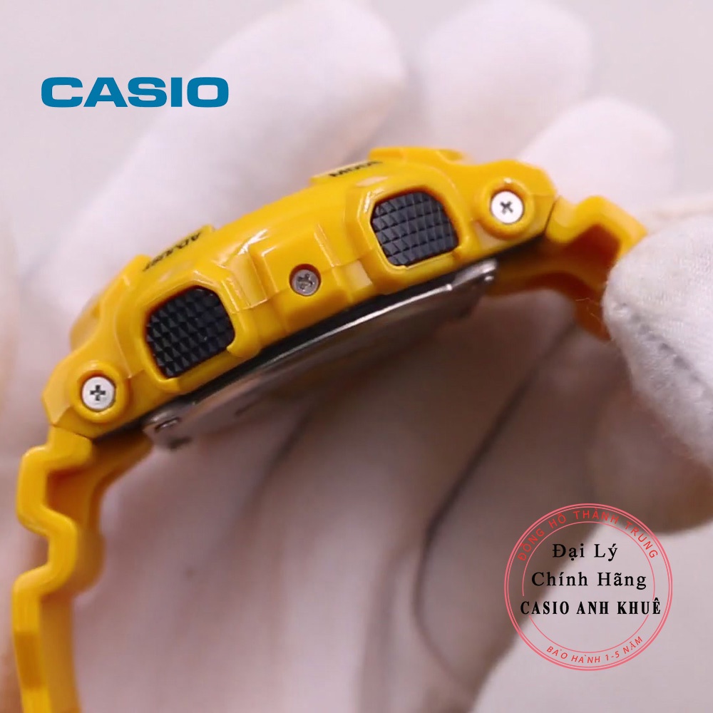 Đồng hồ Nam Casio G-Shock Nam GA-100A-9A vỏ vàng chính hãng