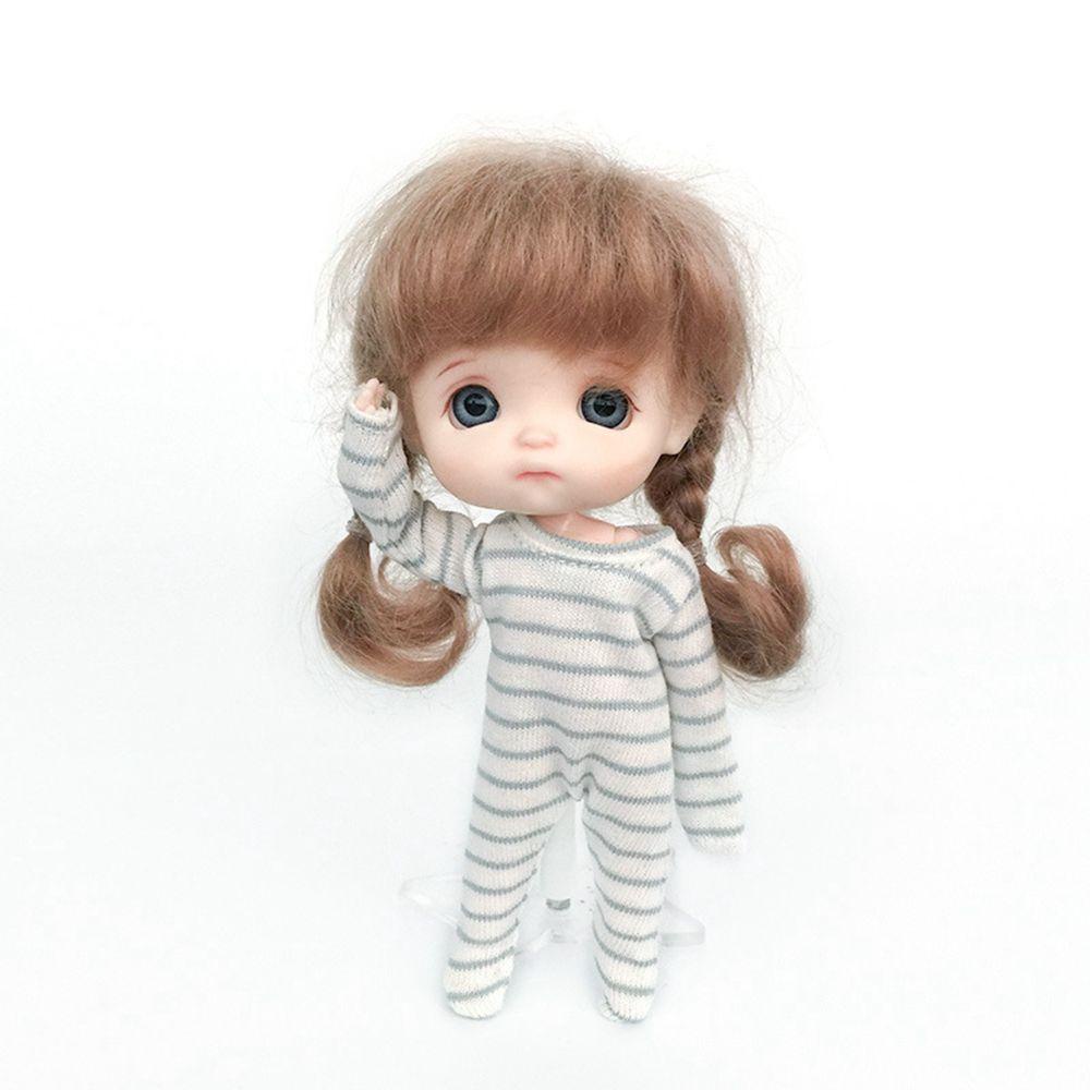 Bộ Đồ Ngủ 5 Màu Dễ Thương Dành Cho Búp Bê ob11 obitsu 11 1 / 12BJD