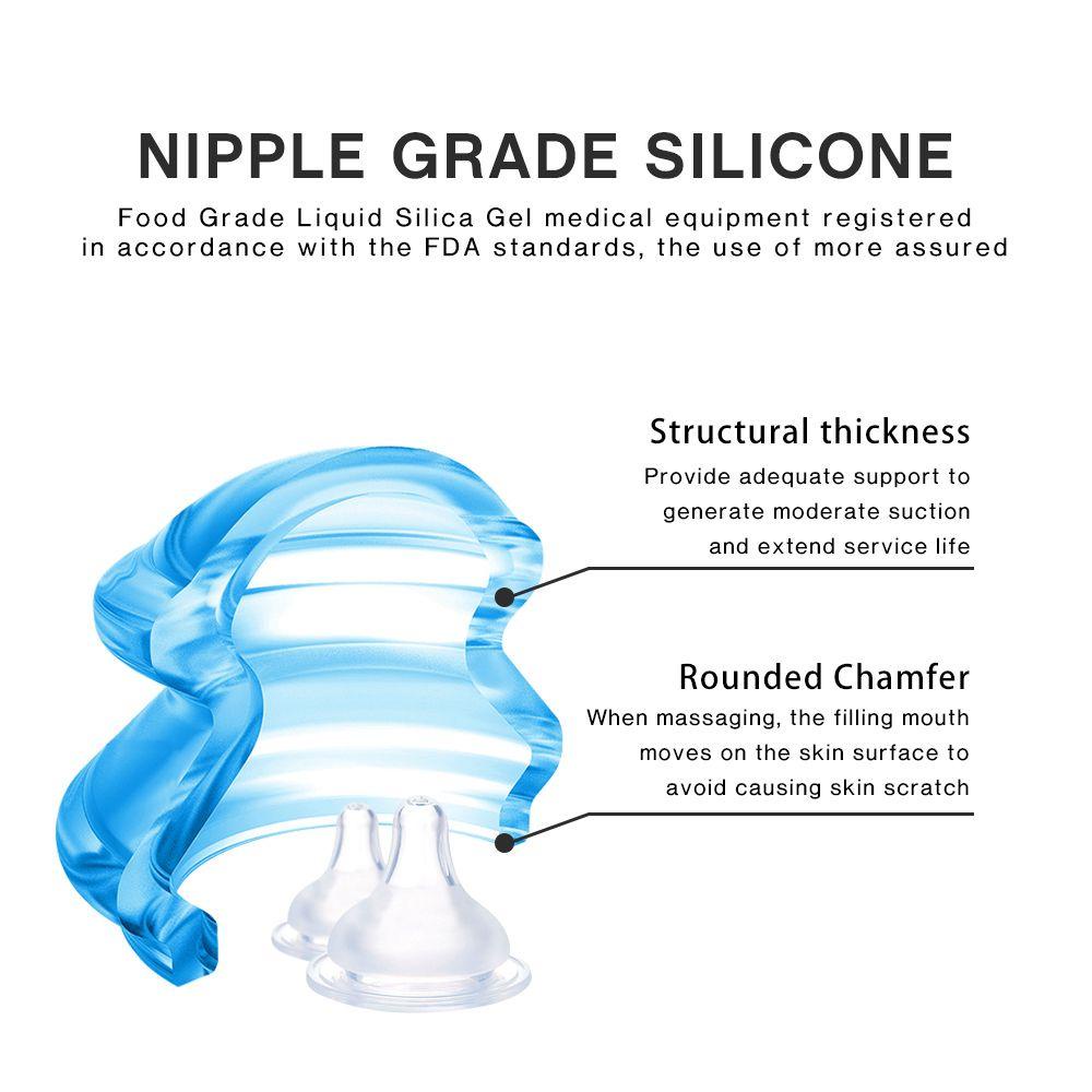 Cốc Giác Hơi Mát Xa Cơ Thể Bằng Silicone Tiện Dụng