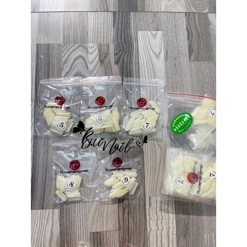 MÓNG UP LẺ SIZE HSM VUÔNG 5,6,7,8,9