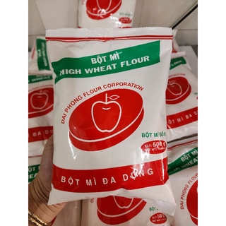 Bột mì đa dụng hiệu táo đỏ gói 500gr