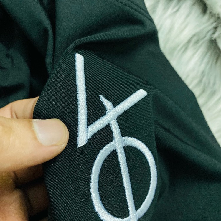 Áo thể thao nam DO GYM SHOP form ôm body logo thêu, thun lạnh 4 chiều thoáng mát