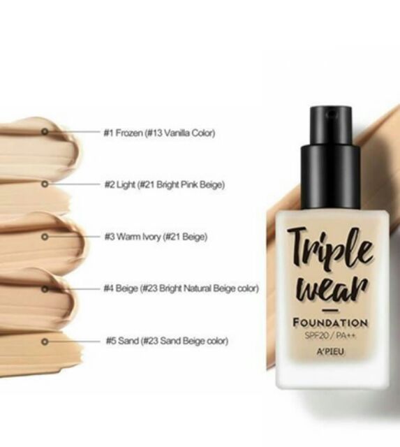Kem nền A'Pieu Triple Wear Foundation SPF20 PA+++ | BigBuy360 - bigbuy360.vn
