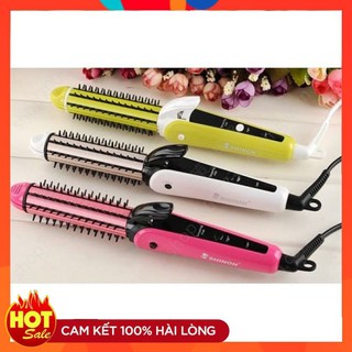 Máy Làm Tóc 3 Trong 1 NOVA (Uốn, Duỗi, Bấm) [HÀNG CHÍNH HÃNG]