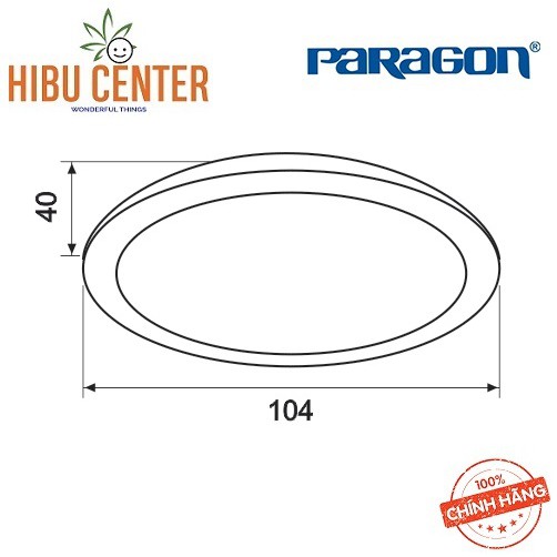 Bộ Đèn LED Paragon Downlight 7W/ 9W/ 12W Dân Dụng (PRDMM Series) Ánh Sáng Vàng/ Trung Tính/ Trắng. Hàng Chính Hãng