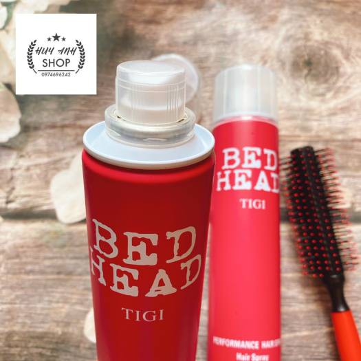 Gôm Xịt Tóc , Keo Xịt Tóc TIGI Bed Head Hard Head - 380ml. Tạo Kiểu Và Giữ Nếp Cho Tóc. HÀNG CHÍNH HÃNG