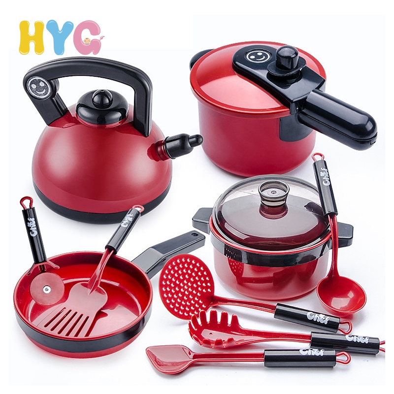 Bộ đồ chơi nấu ăn nhà bếp HYG Toys loại lớn làm quà tặng cho bé trai và bé gái
