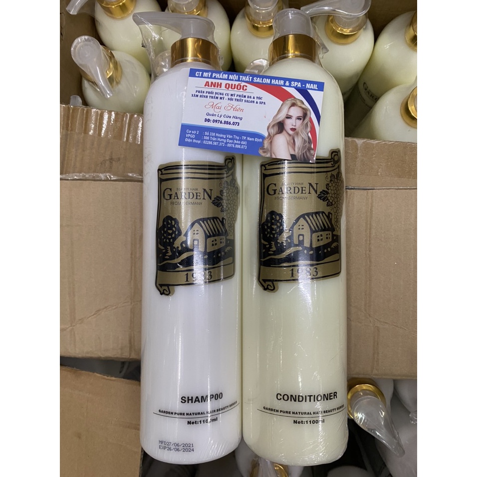 Dầu gội garden 1100ml