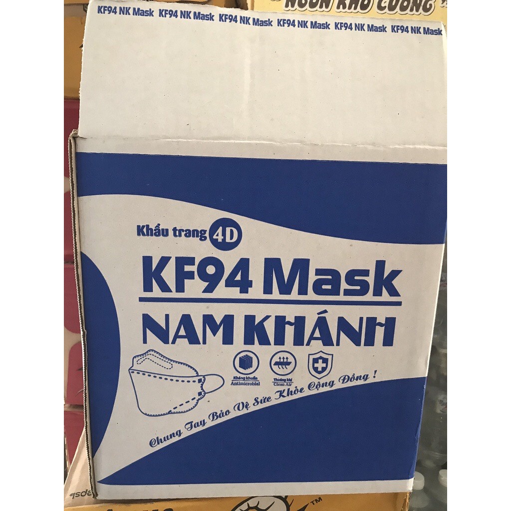 Khẩu trang 4D KF94 NK - Khẩu trang y tế, kháng khuẩn chống bụi siêu mịn