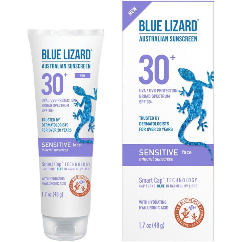 [Mẫu mới SPF 50] Kem chống nắng Blue Lizard SPF 30+ 147ml