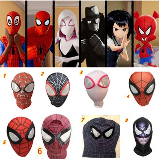 [Enjoybeauty] 💥 Mặt nạ Người Nhện Peter Parker Balaclava Nọc Độc Người Nhện Full Đầu Hood Siêu Anh Hùng Trang Phục Cosplay