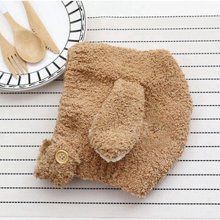 Nón len lông cừu cho bé trai bé gái từ 6-36 tháng m01