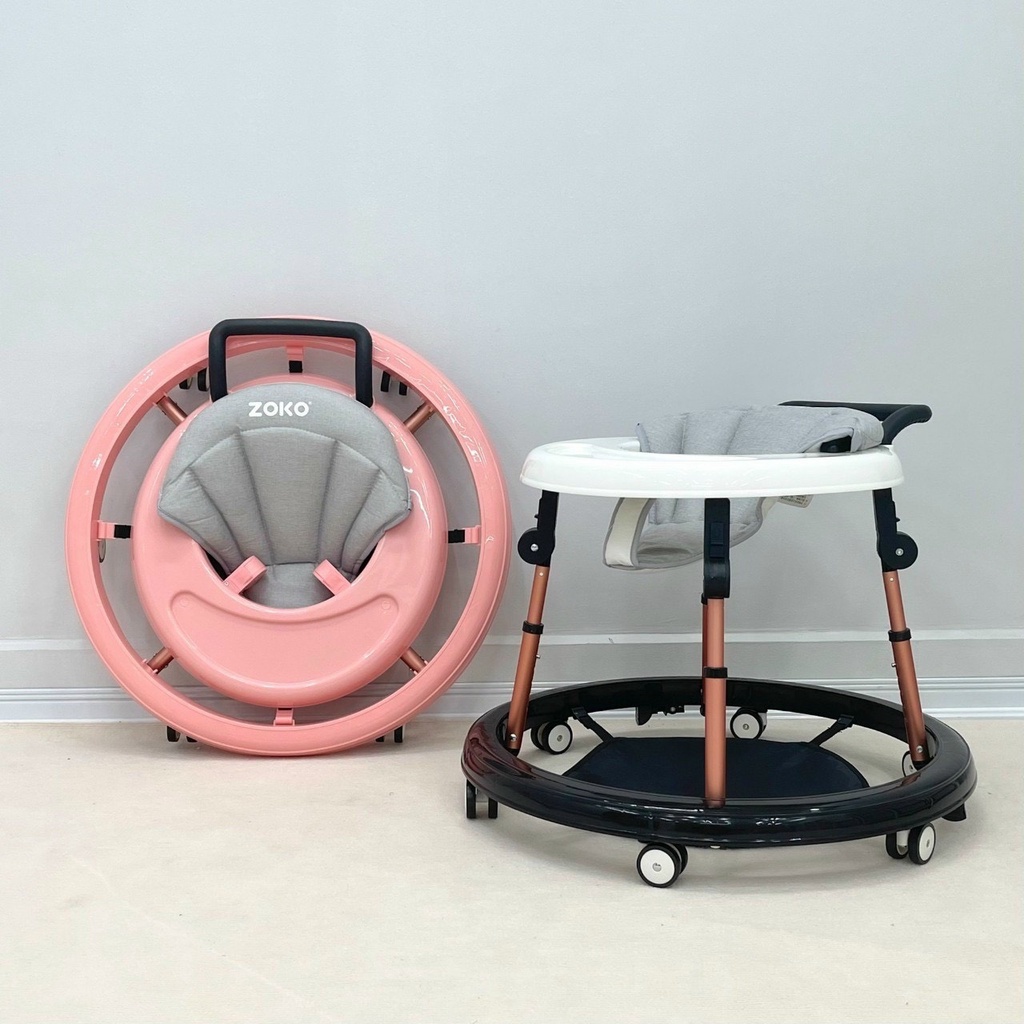 Xe Tròn Tập Đi Cho Bé Zoko, Xe Tập Đi Đa Năng Cho Trẻ Em Xuất Nhật Mẫu Mới Nhất 2022 có tay cầm