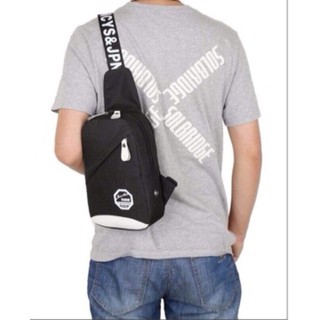 Túi bao tử đeo chéo unisex