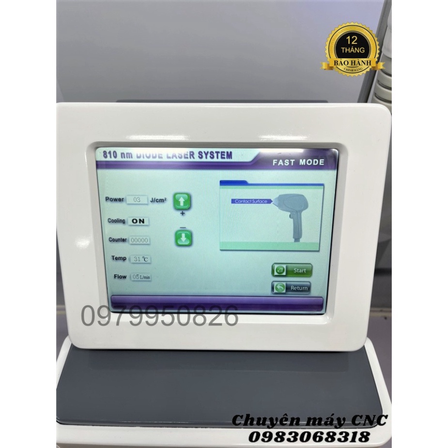 Máy triệt lông DioDe laser 810 chuẩn xịn sò chuyên dùng spa