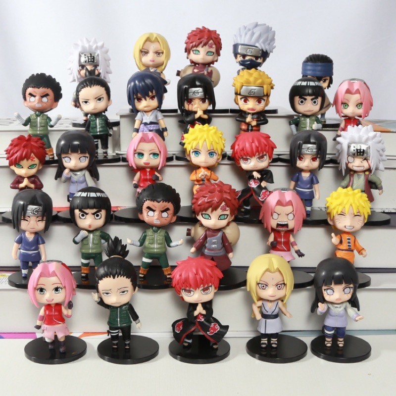 Mô hình figure Naruto & friends đế đen