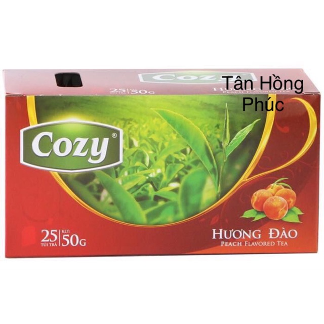 Trà Đào túi lọc Cozy