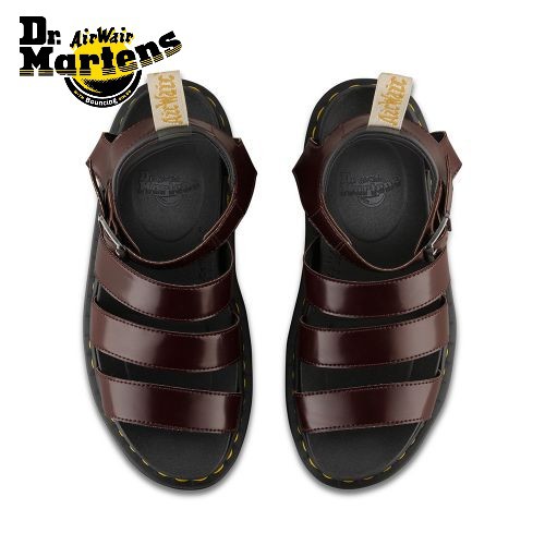 [Mã MABRVP04 giảm 15% đơn 150K tối đa 30k] Dr. Martens Giày Xăng Đan V Blaire EE33 23807600 CH.RED