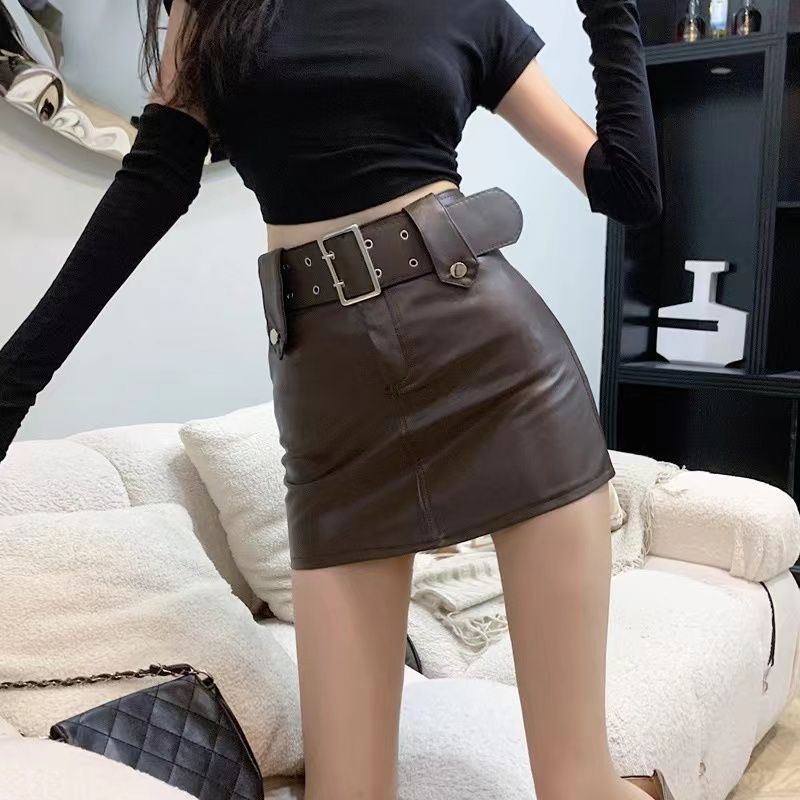 COZOK Chân Váy Lưng Cao Dáng Ôm Thời Trang Cá Tính Cho Nữ
