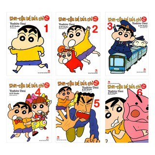 Sách - Combo Shin Cậu Bé Bút Chì Bộ Đặc Biệt ( 8 TẬP)