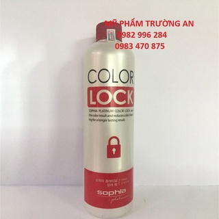 Khóa Màu Nhuộm Tóc Lâu Trôi Màu Sophia Platinum Color Lock 530ml
