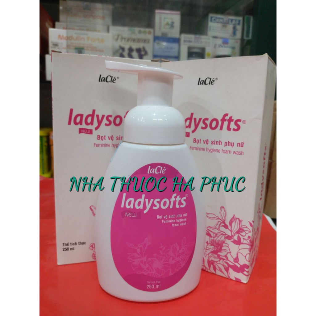 ☘️Dung dịch vệ Sinh Phụ Nữ Ladysoft Feminine Hygiene 250Ml✅Chính hãng