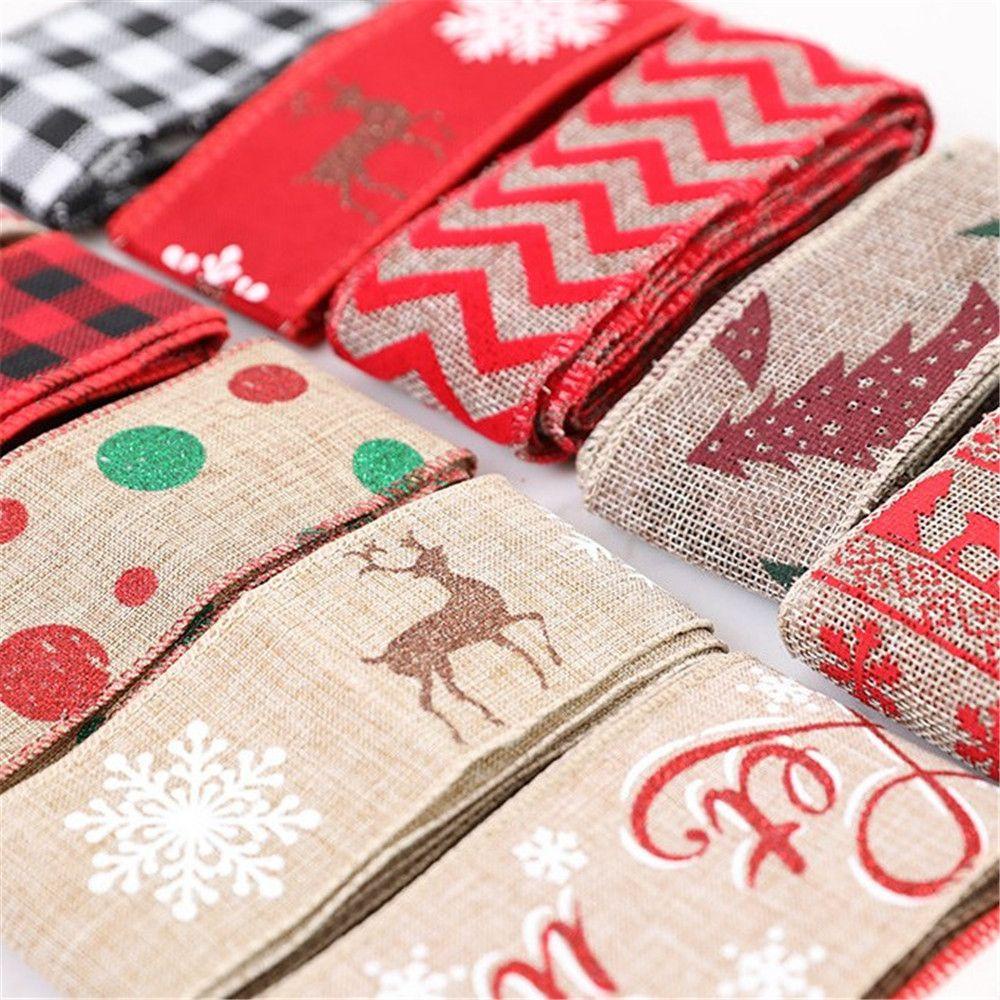 Cuộn Ruy Băng Trang Trí Giáng Sinh