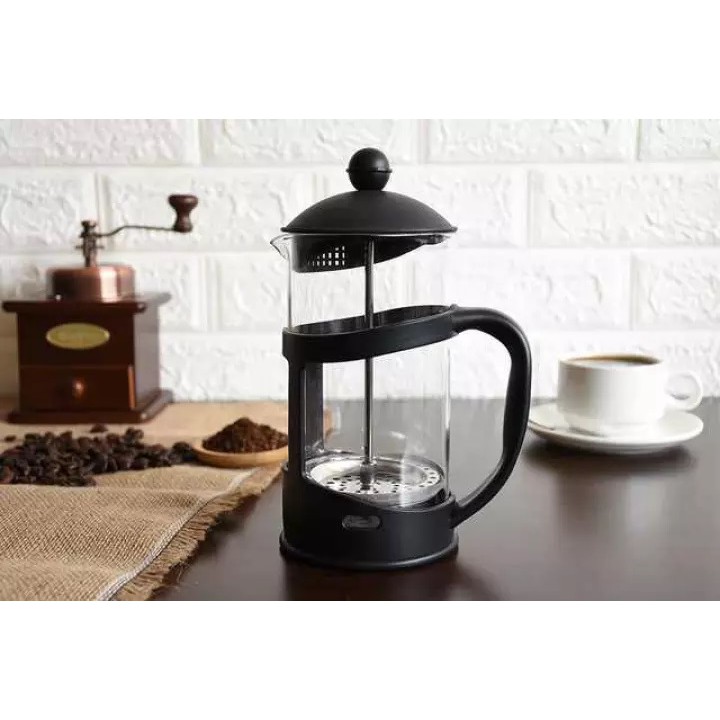 Bình pha cà phê Pháp Lock&Lock French Press bình pha trà dung tích 800ml LLG018 - Hàng Chính Hãng