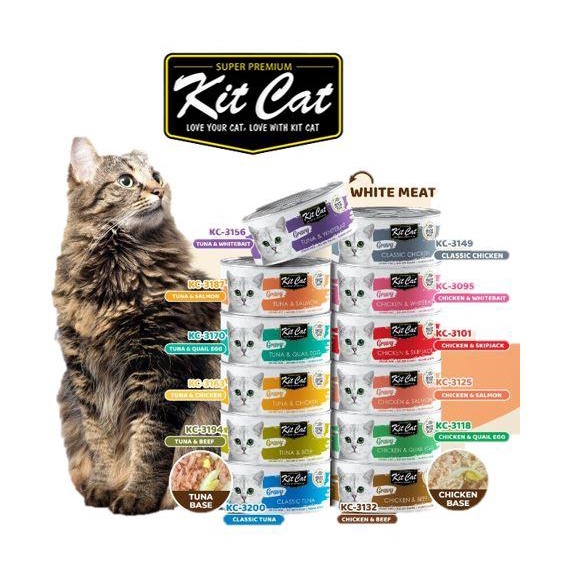 [Rẻ vô địch] [Siêu Sale] Pate Cho Mèo Kitcat Gravy Dạng Sốt (70g)