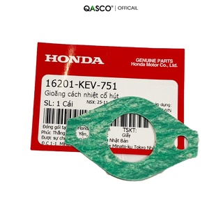 Gioăng cách nhiệt cổ hút HONDA Dream 100 / Wave anpha đời đầu / ALPHA +  QA(16201KEV751) _( 1293)