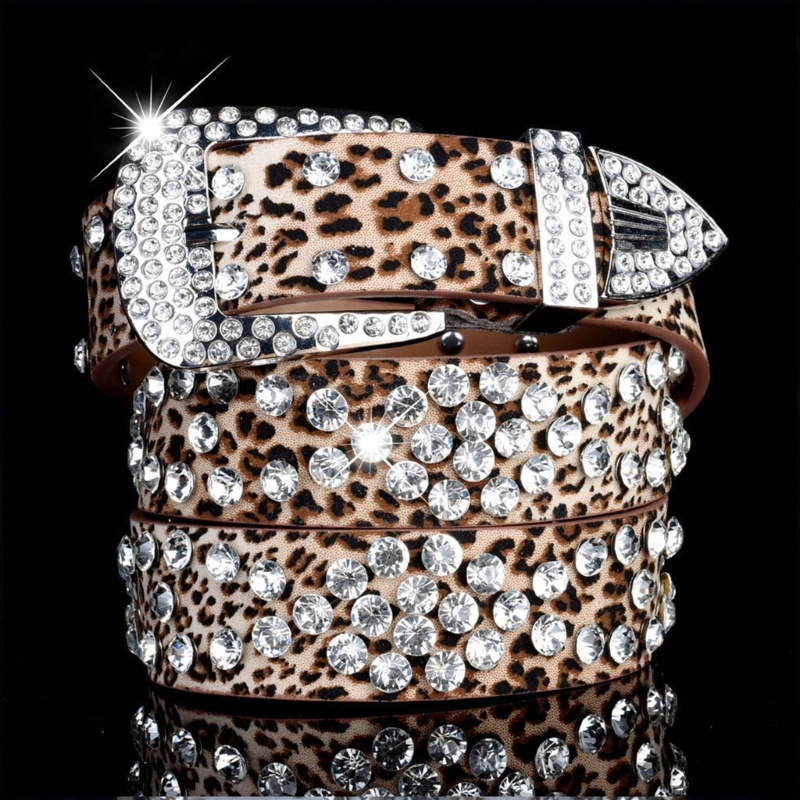 Thắt Lưng Đính Đá Lấp Lánh Sang Trọng Cho Nam Và Nữ