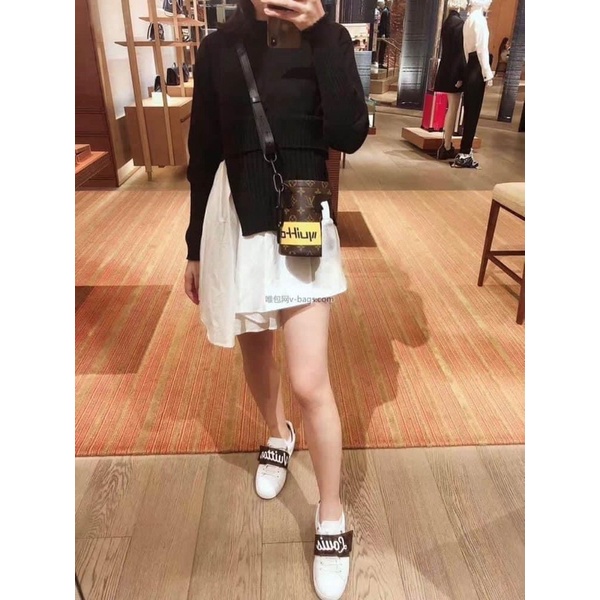 Túi đeo nam nữ Lv Chalk Nano Unisex fullbox