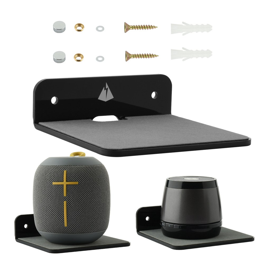 Giá Đỡ Loa Bluetooth/Điện Thoại Gắn Tường Bằng Acrylic Tiện Dụng Cho Phòng Khách