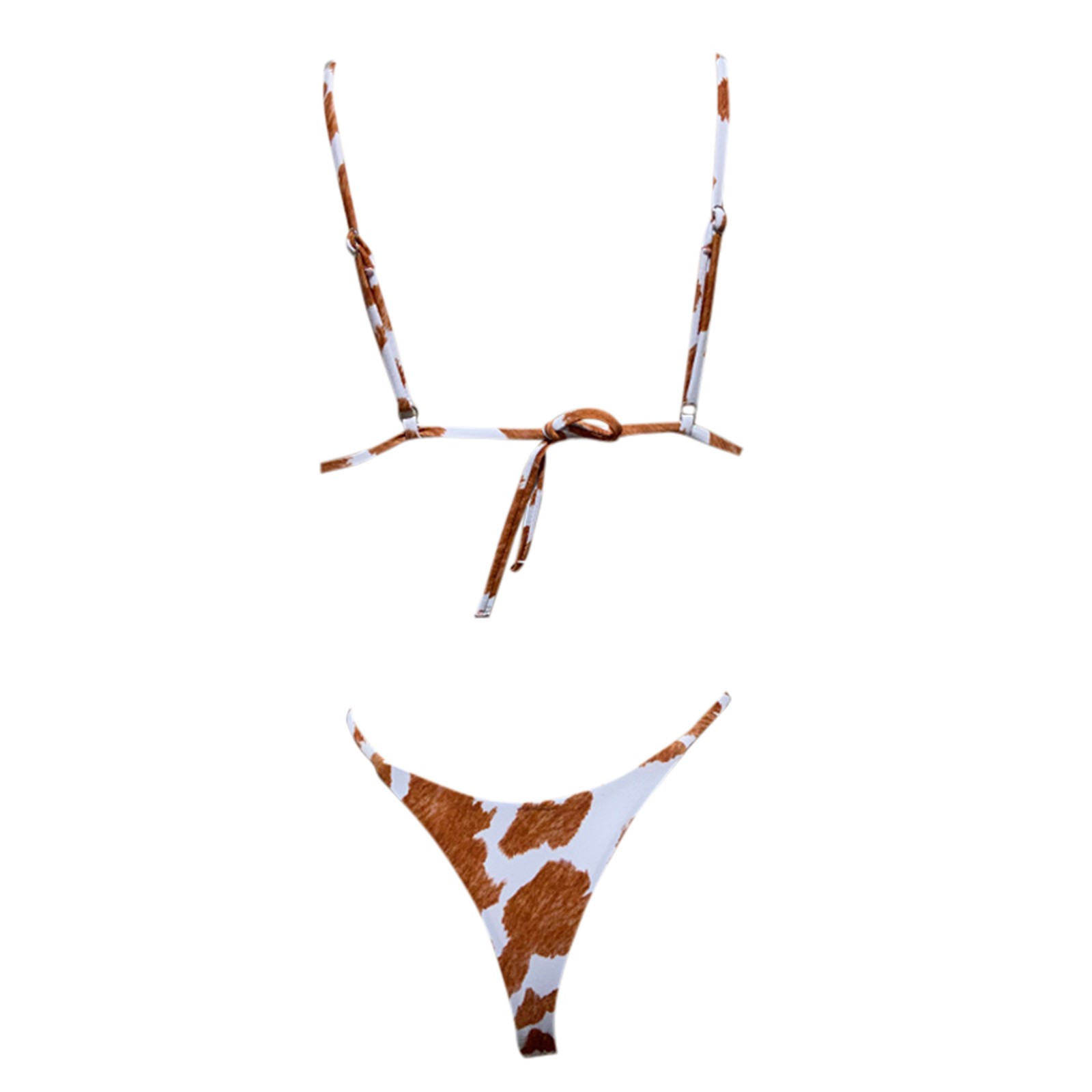 Women Bikini Printed Sexy cow print strappy split swimsuit swimsuit#alisat88tt.vn