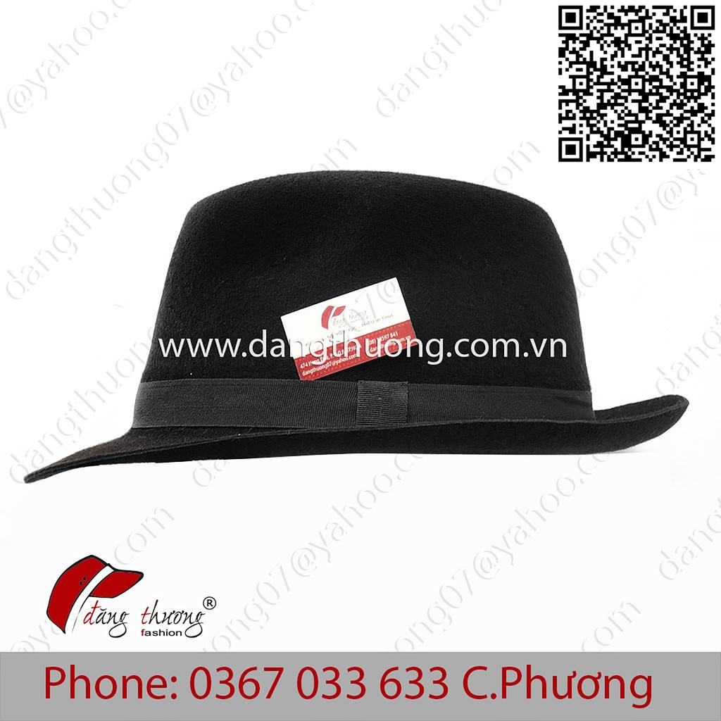 [HÀNG CÓ SẴN] [SHIP HỎA TỐC] Mũ nón phớt fedora chất liệu nỉ/ dạ THẬT 100%, vành nhỏ/ trung/ lớn