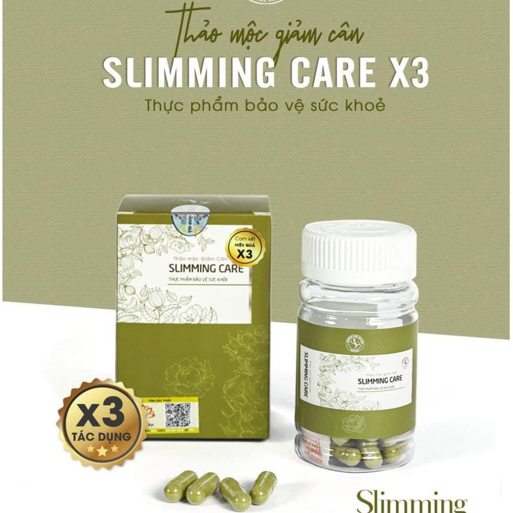 Viên giảm cân thảo mộc Slimming Care X3 mới 2021 [HÀNG CHÍNH HÃNG 100%]