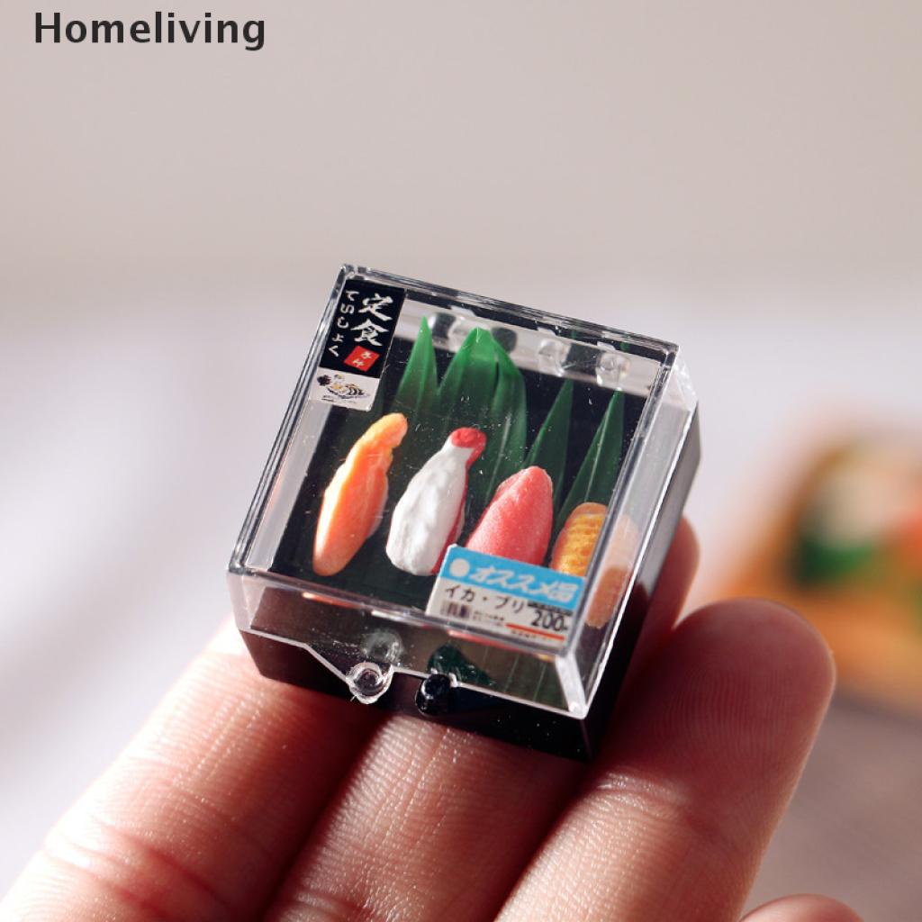 Mô Hình Sushi Mini Tỉ Lệ 1 / 6 Trang Trí Nhà Búp Bê