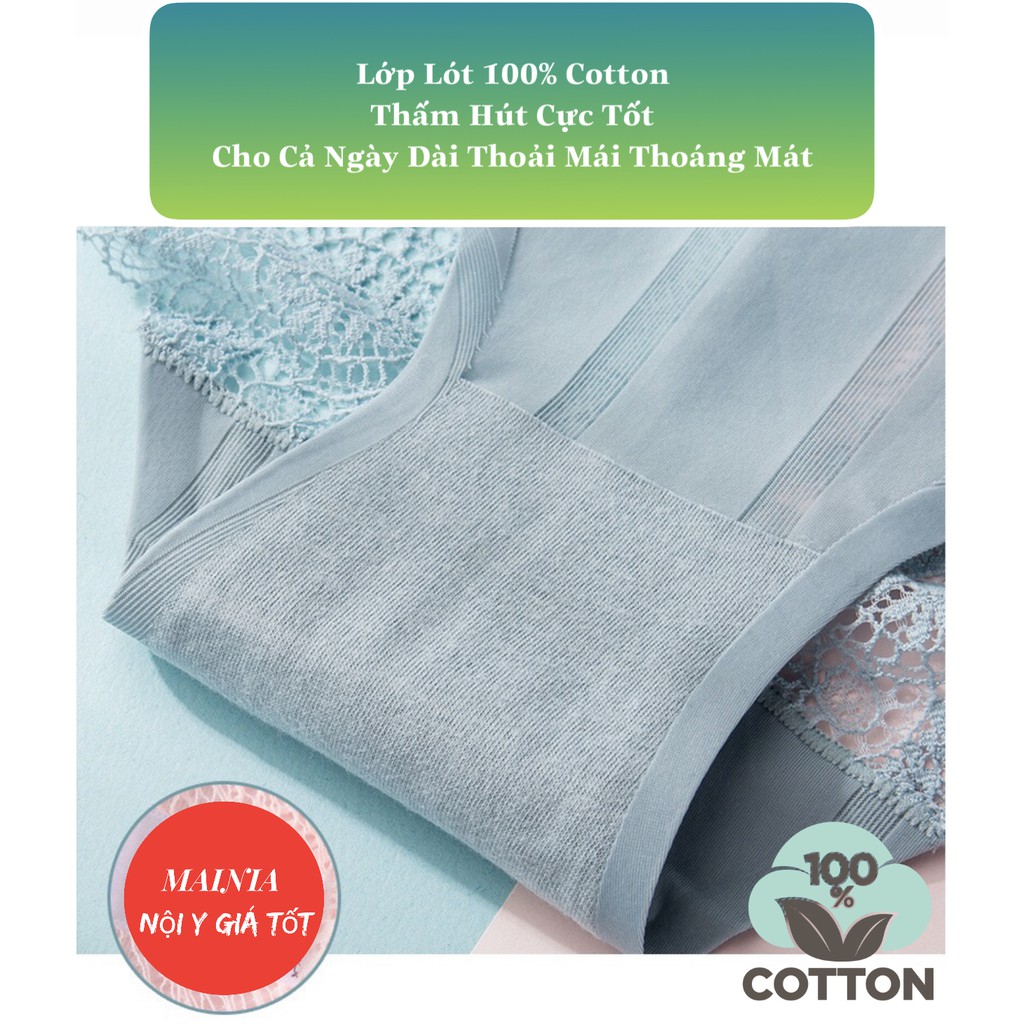 [Có M] Quần Lót Ren Lụa Xuyên Thấu Sexy Gợi Cảm Cao Cấp Quần Chíp Ren Mainia Shop