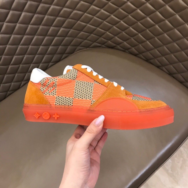 Giày thể thao/sneaker nam Louis Vuitton LV 2021 cao cấp hoạ tiết màu sắc độc đáo phong cách cá tính