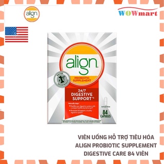 Viên uống hỗ trợ tiêu hóa Align Probiotic Supplement Digestive Care 84 viên