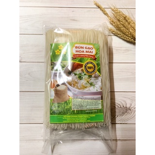 Bún tươi Hoa mai 500g- ký sợi bún ngon và dai như bún tươi, làm các món như bún chả giò, bún riêu, bún mọc, bún giò